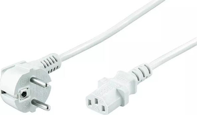 Kabllo furnizimi Goobay 95141 për pajisje ftohëse, 3 metra, e bardhë