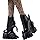 Kukull Monster High Wednesday Addams, koleksionare, me aksesorë, e zezë