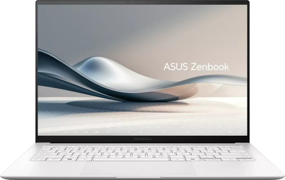 Laptop ASUS Zenbook S 14 UX5406SA, 14-инчен OLED, Ultra 7, 16GB 512GB, бел
