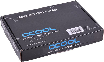 Bllok uji CPU Alphacool NexXxos XP3 Light V2, bakër, G1/4, i zi