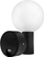 Lampë LED e jashtme Maclean, 15W, 1600lm, IP65, me sensor lëvizjeje PIR, e zezë