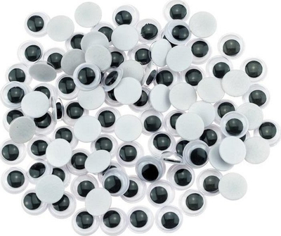 Sy lëvizës Brewis, 10 mm, 100 copë, shumëngjyrëshe