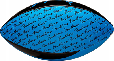 Топ американски фудбал Wilson NFL Peewee Carolina Panthers, големина 7, за деца, црно-син