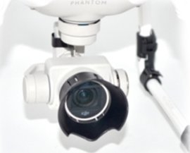 Kapak dielli Tulip XREC për lentën, për DJI Phantom 3 dhe 4, i zi