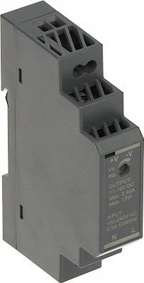 Furnizim energjie Vidos P15/1116, për sisteme sigurie, kompakt, gri