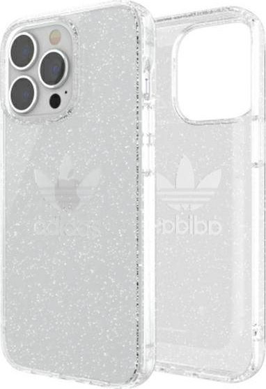 Mbrojtëse Adidas për iPhone 13 Pro, 6.1", transparent/argjendtë