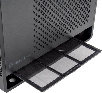Kasë SilverStone Alta G1M, e zezë, Small Form Factor