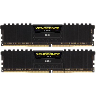 Memorie RAM Corsair Vengeance LPX 16GB DDR4, 3000MHz, CL15, e zezë