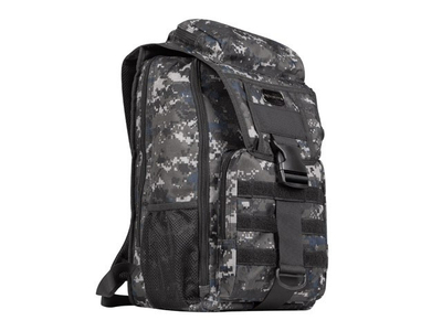 Çantë shpine për laptop Genesis Pallad 450 Camo Lite, 15.6", e hirtë