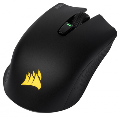 Mouse gaming Corsair HARPOON RGB Wireless, 10000 DPI, pa kabllo, i zi