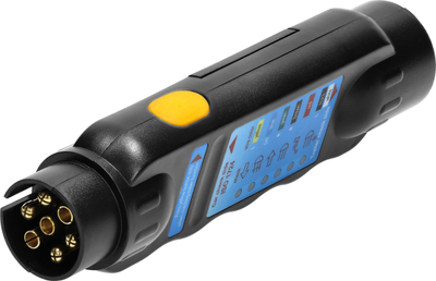 Komplet testimi prize rimorkioje Carpoint, 13/7 pin, 12/24V, i bardhë