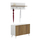 Set paradhomë Delphine 80x31,3x41,5Hcm (HM8876.11), bardhë