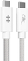 Kabllo USB-C HYPER HyperDrive Next USB4 Gen 3x2, 1.2 m, 240W, e bardhë