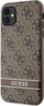 Kapak telefoni Guess GUHCN61P4SNW, për iPhone 11 XR, hardcase, kafe