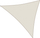 Çadër dielli trekëndëshe Shoppartners Shade Cloth, 3.6 x 3.6 x 3.6 m, ngjyrë krem