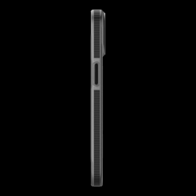 Mbulesë telefoni Decoded iPhone 15 Plus, plastikë e ricikluar, MagSafe, transparente e zezë