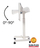 Tavolinë ergonomike SUN FLEX EASYDESK PRO, rregullim lartësie me gaz, kënd 0° 90°, e zezë
