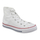 Atlete Converse Chuck Taylor All Star Core Hi M7650C, material stof, shollë gome, të bardha