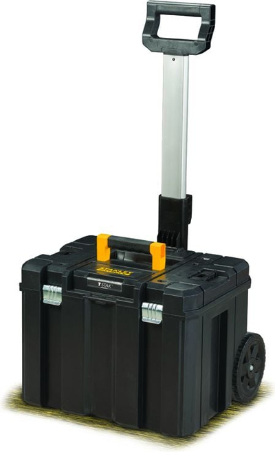 Kuti veglash Stanley FMST1-75753, me rrota, mban deri 30 kg, e zezë