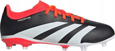 Këpuca futbolli Adidas Predator League FG Jr IG7748, për kalamaj, për bar natyral, të zeza