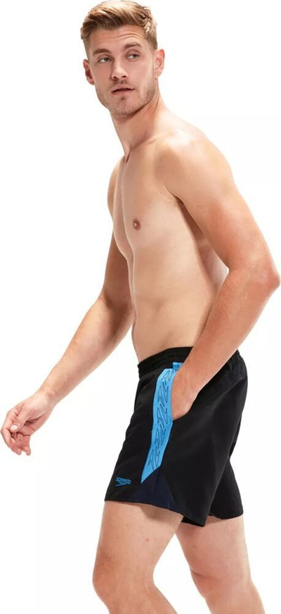 Shorce noti Speedo Hyper Boom Splice 16", për meshkuj, i zi blu