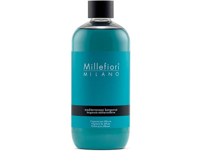 Rimbushje për shpërndarës arome Millefiori Milano Mediterranean Bergamot, 500 ml