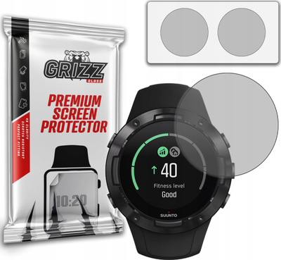 Folie mbrojtëse ekrani GrizzGlass Matte Film për Suunto 5, mat, transparente