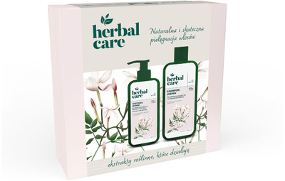 Подарок сет за коса Herbal Care Jasmine, 330ml, 200ml, за електризирана коса