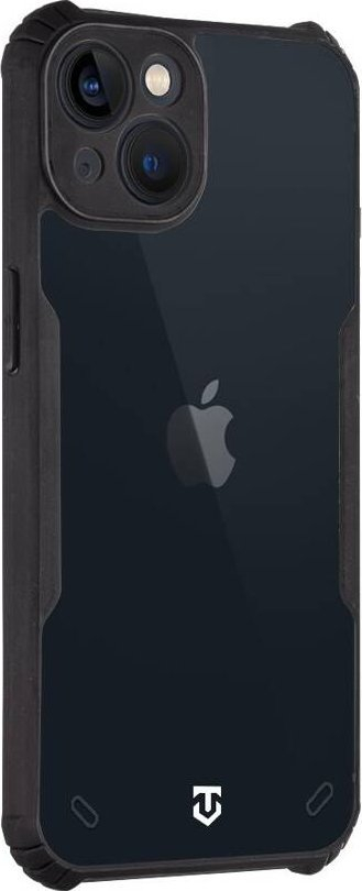 Mbulesë telefoni Tactical Quantum Stealth për iPhone 13, TPU, transparente me anë të zeza