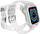 Rrip me kasë mbrojtëse Hurtel Protect për Apple Watch 7 6 5 4 3 2 SE, 45 44 42mm, i bardhë