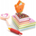 Kek lodër druri Small Foot Birthday Cake, set për me bo gati tortën, shumëngjyrësh