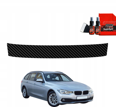 Film mbrojtës bagazhi GrizzGlass BodyShield Carbon për BMW 3 F31 Estate LCI 2015-2018, karbon, i zi