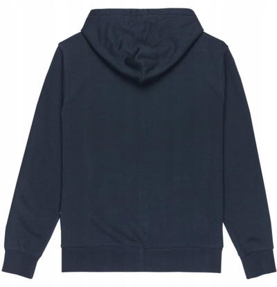 Hanorak me kapuç Quiksilver Chest Logo Zip Hoodie EQYFT05135, pambuk, për meshkuj, blu navy
