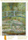 Fletore suveniri Flame Tree Claude Monet Bridge Over a Pond of Water Lilies, Quarto 245x182mm, faqe të vijuara, me kapak magnetik