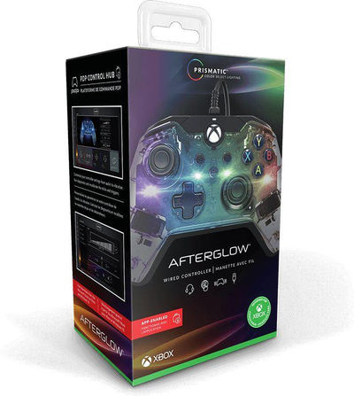 Kontroller PDP XS Afterglow New, me kabllo, i tejdukshëm
