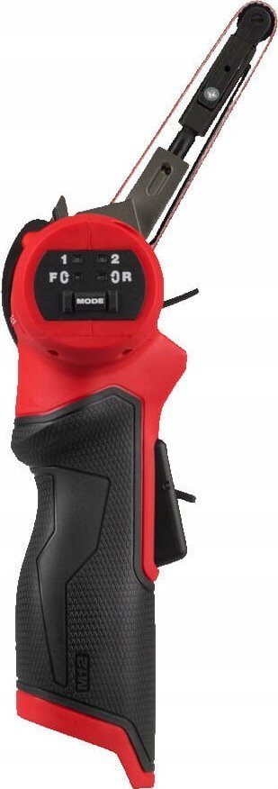 Zhmirilim me rrip Milwaukee M12 Fuel FBFL10, 12V, brushless, i kuq e zi