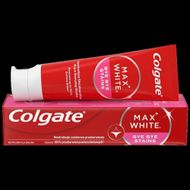 Pasta dhëmbësh Colgate Max White Bye Bye Stains, zbardhuese, 75 ml