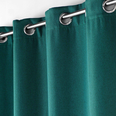Perde dritare BLACKOUT Window Curtain, 135x240 cm, jakard, blu deti