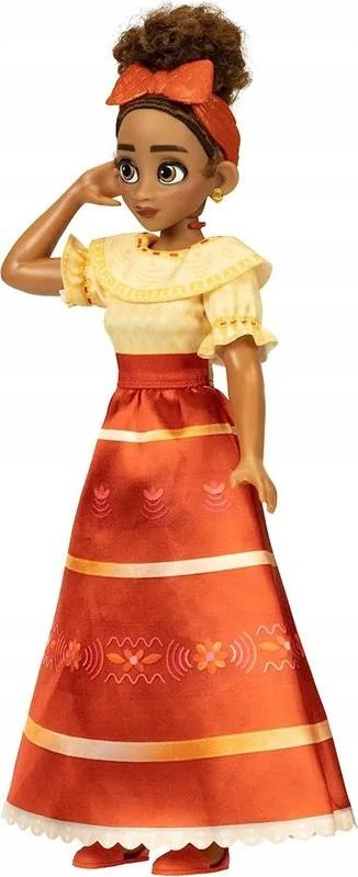 Kukull Disney Encanto Dolores Madrigal, 28 cm, me aksesorë, e kuqe
