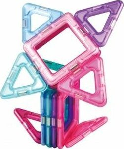 Set lodër magnetike Magformers Inspire 14, 14 copë, 3+, shumëngjyrësh
