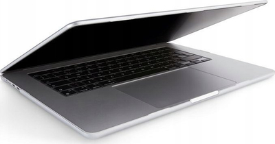 Mbrojtëse laptopi Pipetto Hardshell Dots Case, MacBook Air 15" M2 M3, PVC, transparente e mjegullt