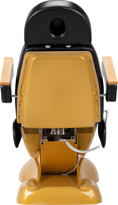 Karrige estetike SILLON LUX 273b, 3 motorë, elektrike, e zezë me ari