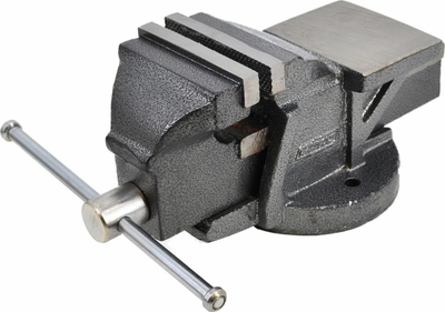 Vegë shtrënguese fikse AWTOOLS SG, 8" 200mm, për punëtori, gri