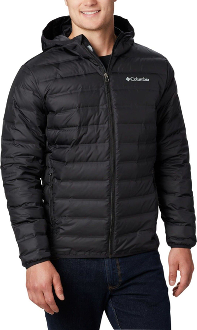Xhaketë dimri Columbia Lake 22 Down Hooded, me kapuç, për burra, XL, e zezë