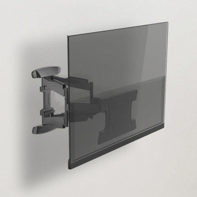 Mbajtës muri TV Maclean Brackets, 32"-65", VESA 400x200, i zi