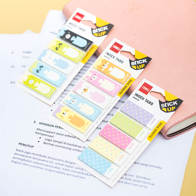 Postit DELI për ndarje index a64002 1/48