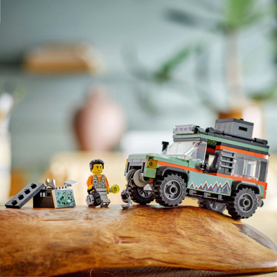 Set lodër kamion Off Road 4x4 Mountain Truck për në kantier, shumëngjyrësh
