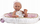Kukull Llorens Nica Vinyl Baby Doll, 40 cm, me playpen