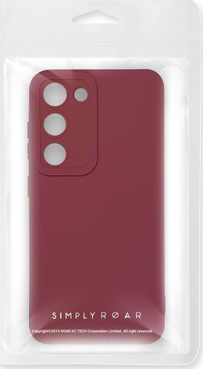 Futera Roar Luna për Samsung Galaxy A15, 4G edhe 5G, e kuqe