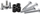 Set vidhash InLine 23100Y, 8 copa M8, distanca 15mm, alumini dhe i zi